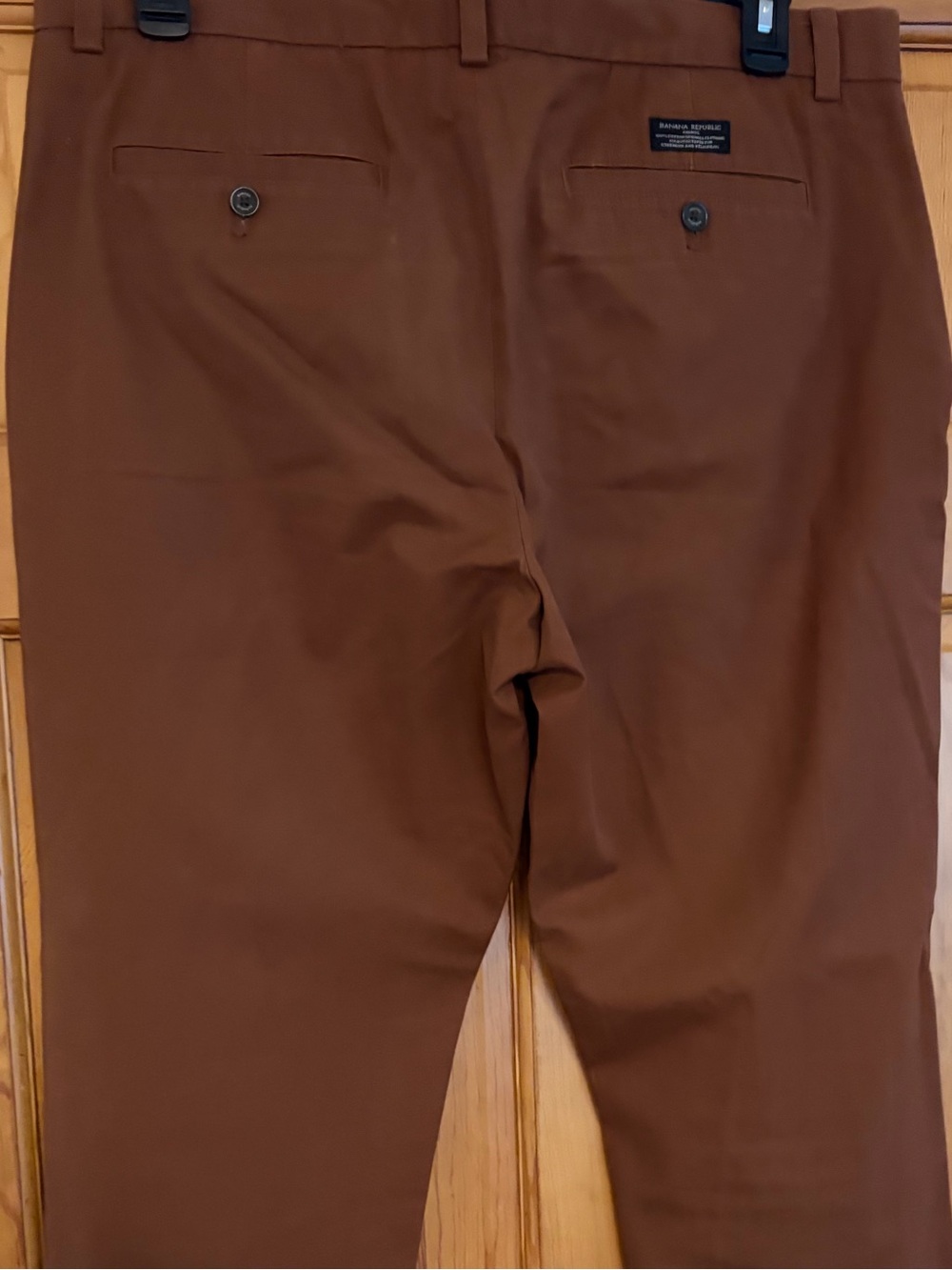 Banana Republic Men’s Rust Brown Chinos